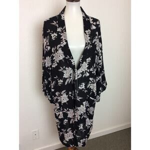 Spiritual Gangster Lingerie Robe Kimono Floral
